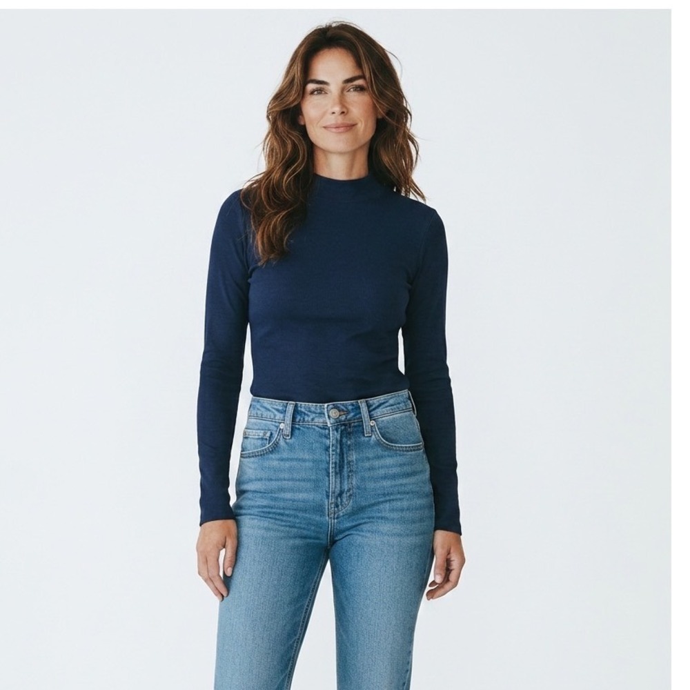 Intimately free people Women's M/L black ribbed shirt streetwear Y2K Stretch